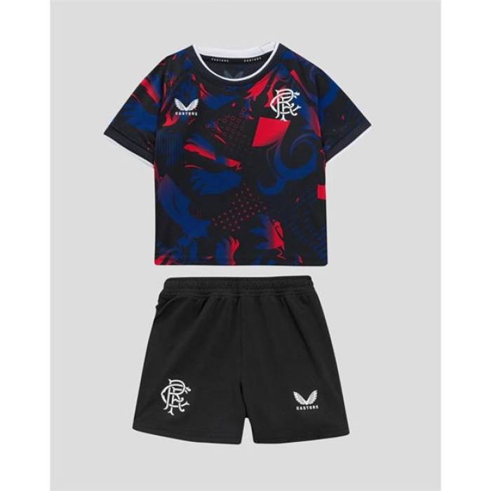 Castore  Rangers Third Babykit 2024 2025 Kids  ٥ӡ å ޥ˥ƥ ٥ӡ 塼 ¾٥ӡ ˥