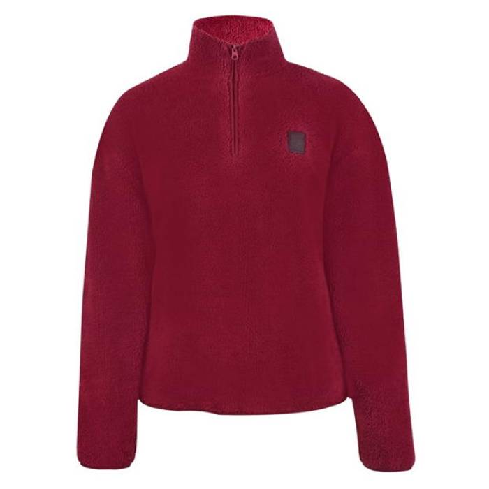 Soulcal 【 Teddy Borg Quarter Zip Women 】 ファッション レディースファッション トップス その他トップス レディース