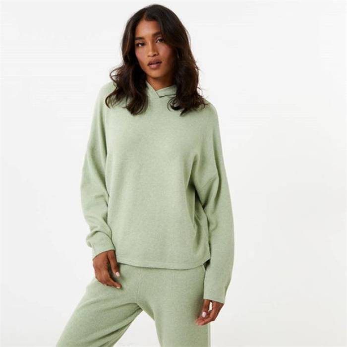 ジャック ウィルス Jack Wills 【 Lounge Knitted Hoodie Women 】 レディース