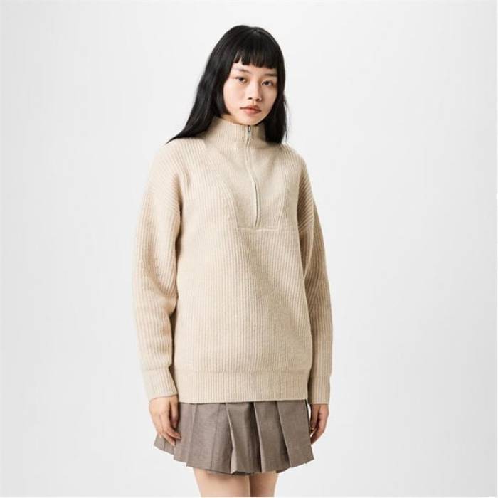 ジャック ウィルス Jack Wills 【 High Neck Zip Knitted Jumper Women 】 レディース