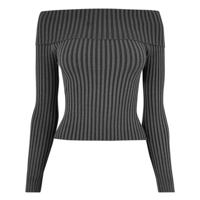 ジャック ウィルス Jack Wills 【 Two-Tone Bardot Top Womens Women 】 レディース