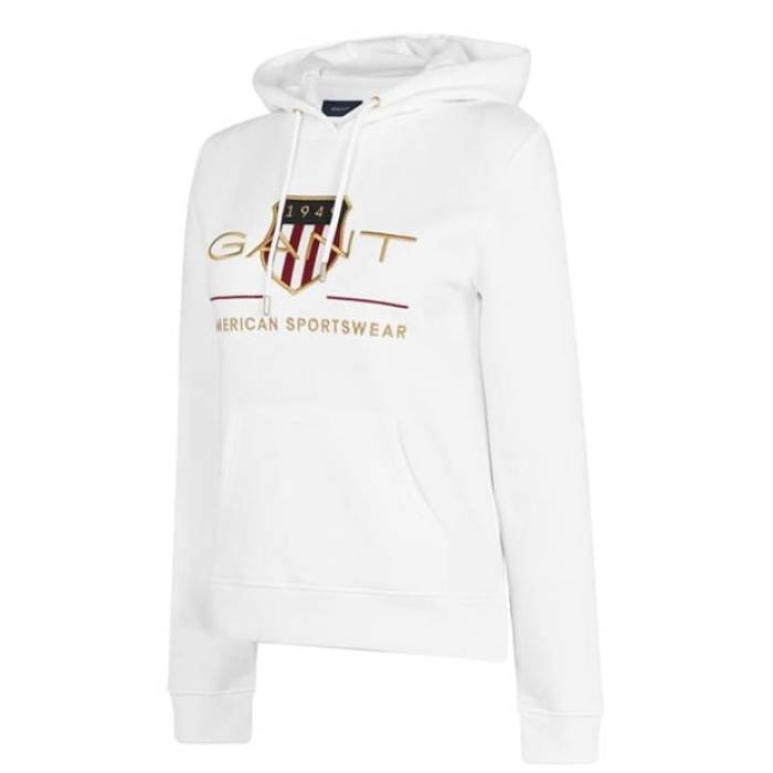 ガント Gant 【 Archive Shield Hoodie Women 】 ファッション レディースファッション トップス パーカー レディース