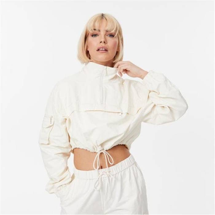 ジャック ウィルス Jack Wills 【 Tech Cropped Quarter Zip Top Women 】 レディース