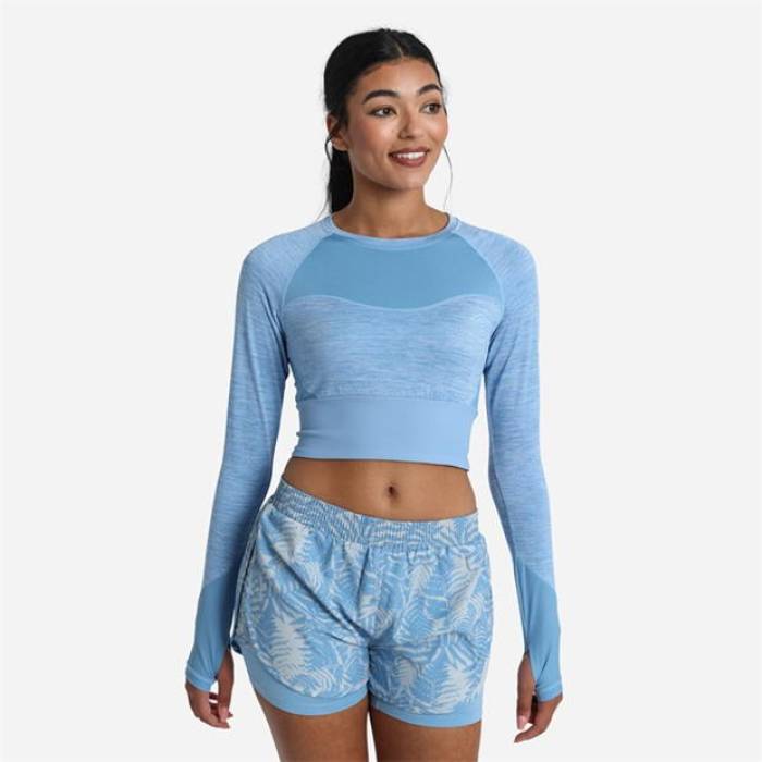 アンブロ Umbro 【 Pro Training Long-Sleeved Crop Top Women 】 レディース