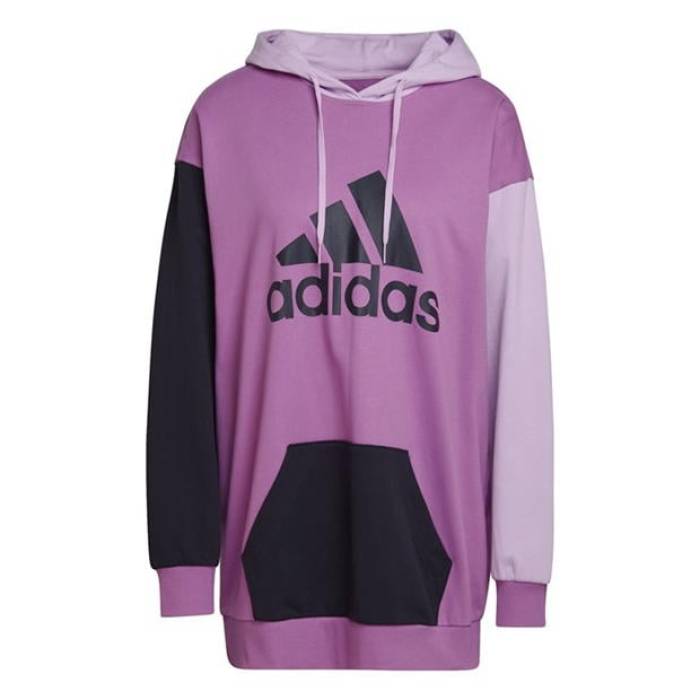 アディダス Adidas 【 Essentials Colorblock Logo Oversized Hoodie Womens Women 】 レディース