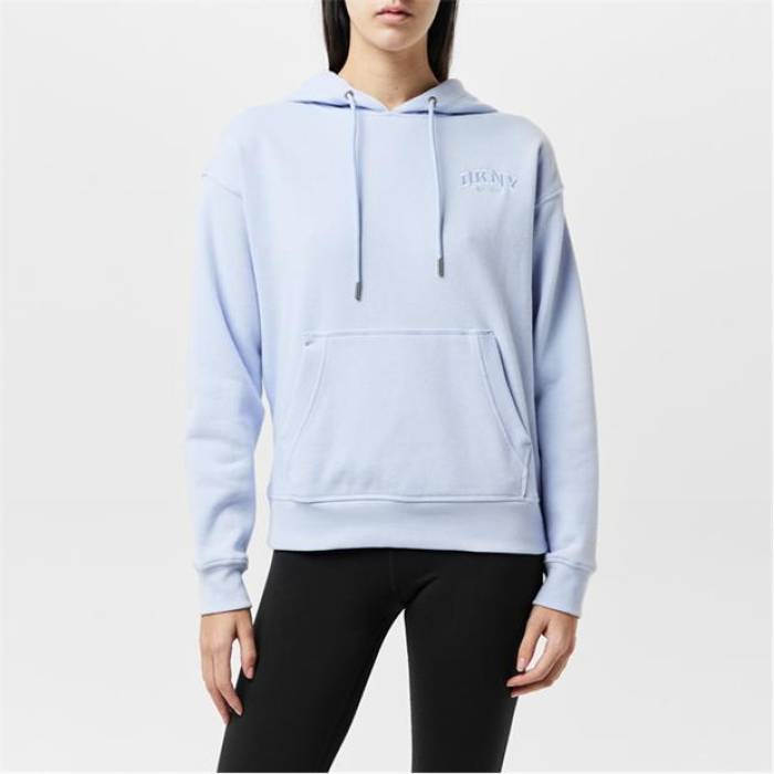 新品DKNYSPORTブランドロゴスウェットトレーナーゆったりSサイズ