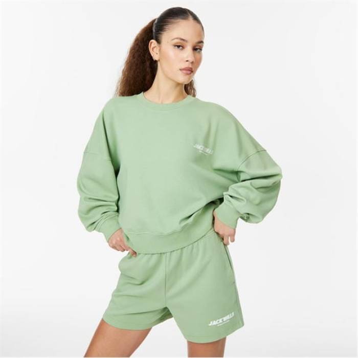 ジャック ウィルス Jack Wills 【 Boxy Crew Sweater Women 】 ファッション レディースファッション トップス トレーナー