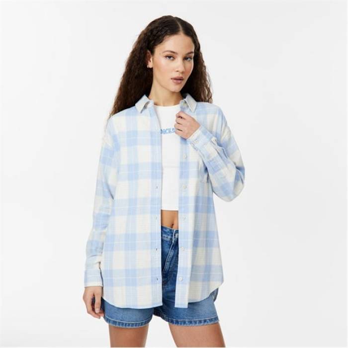 ジャック ウィルス Jack Wills 【 Check Flannel Shirt Women 】 レディース