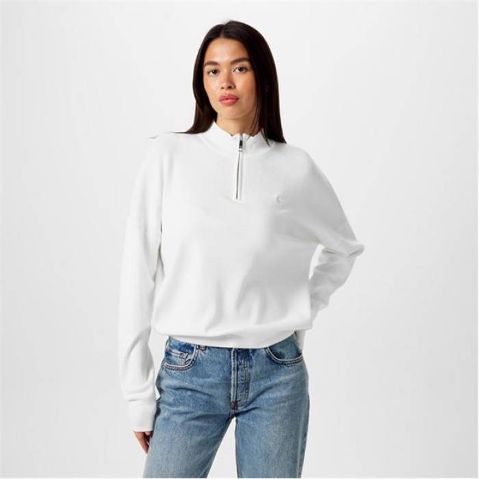 ジャック ウィルス Jack Wills 【 Quarter Zip Knit Jumper Women 】 レディース