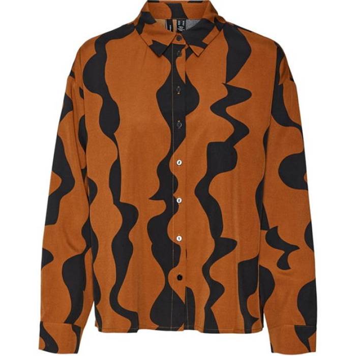 ヴェロモーダ Vero Moda 【 Long Sleeve Woven Shirt Women 】 レディース