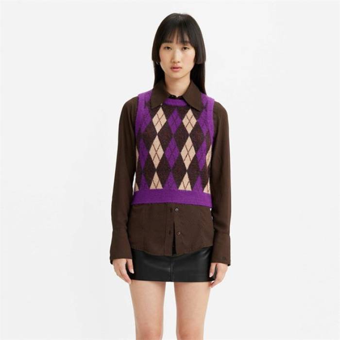 リーバイス Levis 【 Deja Vu Sweater Vest Kirsten A Women 】 ファッション レディースファッション トップス ベスト ジレ