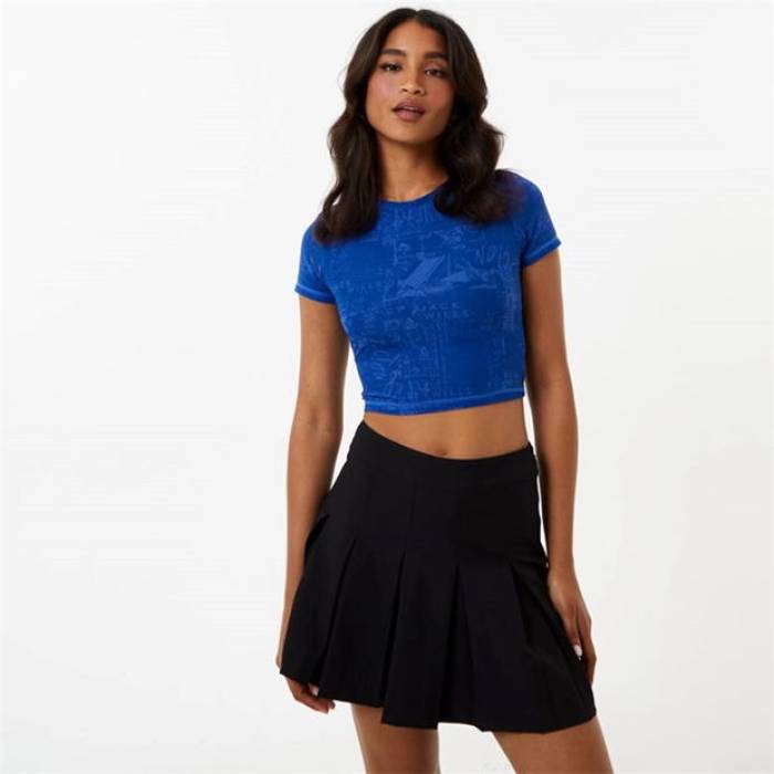 ジャック ウィルス Jack Wills 【 Printed Baby Tee Women 】 レディース
