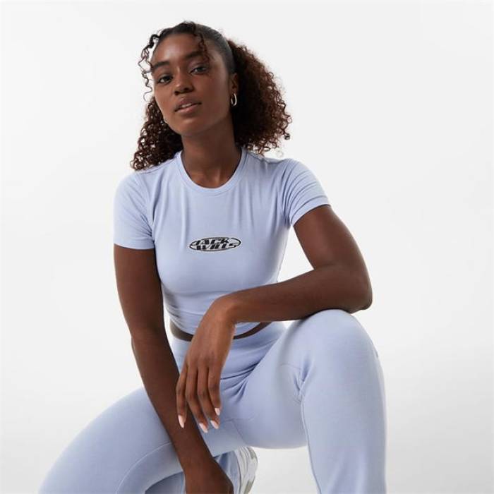 ジャック ウィルス Jack Wills 【 Logo Baby Tee Women 】 レディース