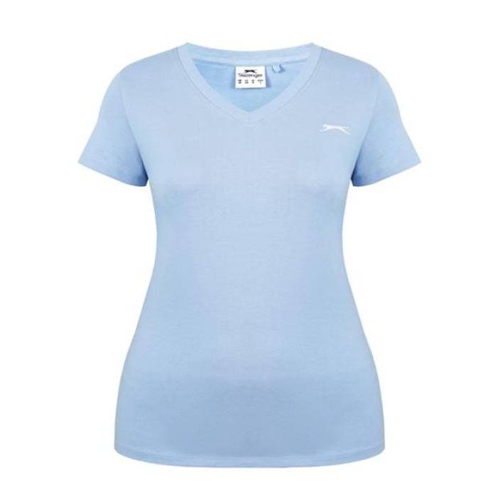 Slazenger 【 Ladies V Neck Tee Shirt Women 】 ファッション レディースファッション トップス Tシャツ カットソー レディ