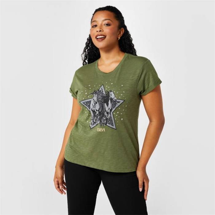 Biba 【 Printed T-Shirt Women 】 ファッション レディースファッション トップス Tシャツ カットソー レディース