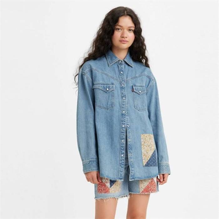 リーバイス Levis 【 Dorsey Xl Western Shirt Women 】 ファッション レディースファッション トップス その他トップス