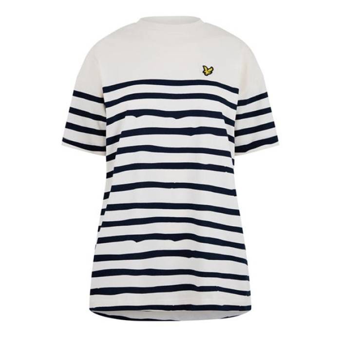 Lyle And Scott 【 Lyle C Breton Tee Ld99 Women 】 ファッション レディースファッション トップス Tシャツ カットソー レ