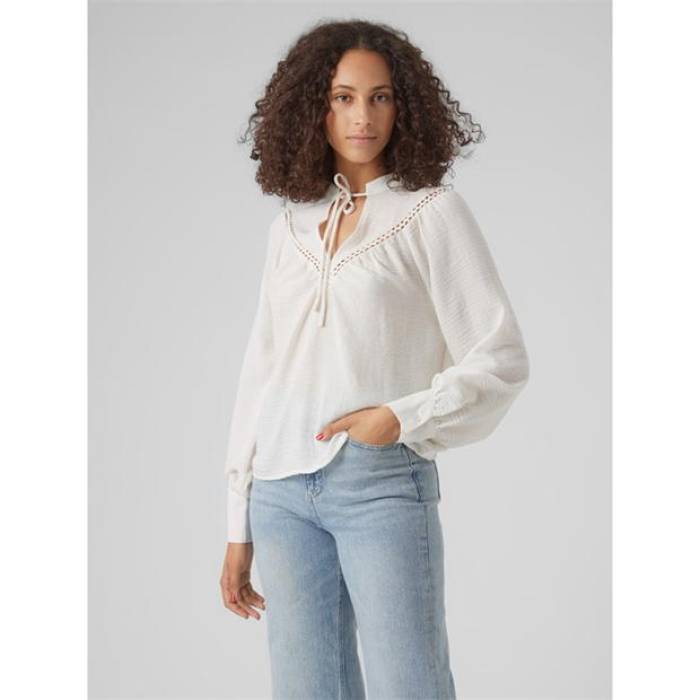 ヴェロモーダ Vero Moda 【 Vm Ls Vneck Top Ld99 Women 】 レディース