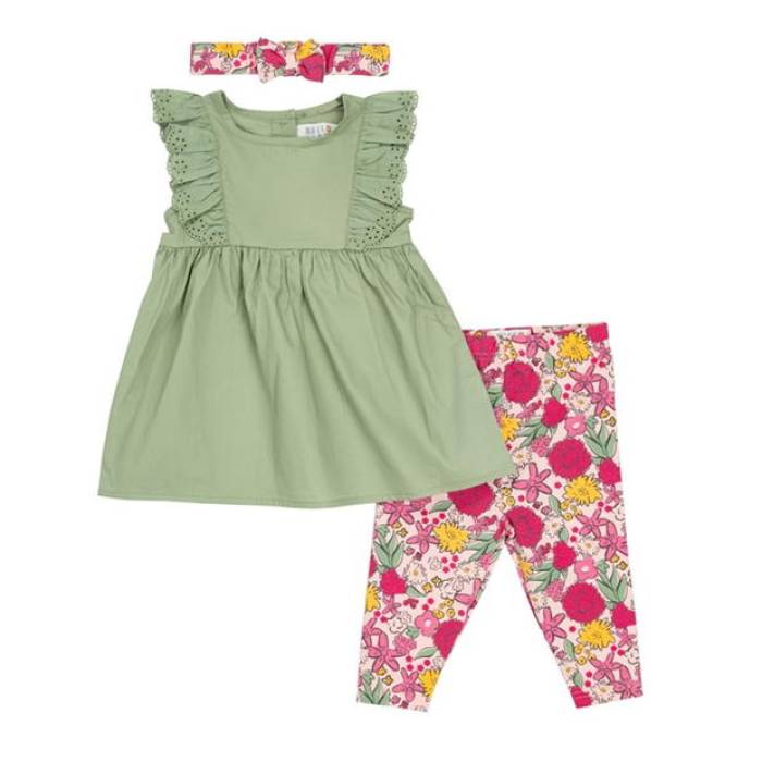 Hello World  Baby Girl Frill Top And Legging Set Baby  ٥ӡ å ޥ˥ƥ ٥ӡ 塼 ¾٥ӡ