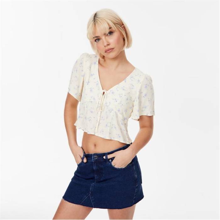ジャック ウィルス Jack Wills 【 Keyhole Blouse Women 】 レディース