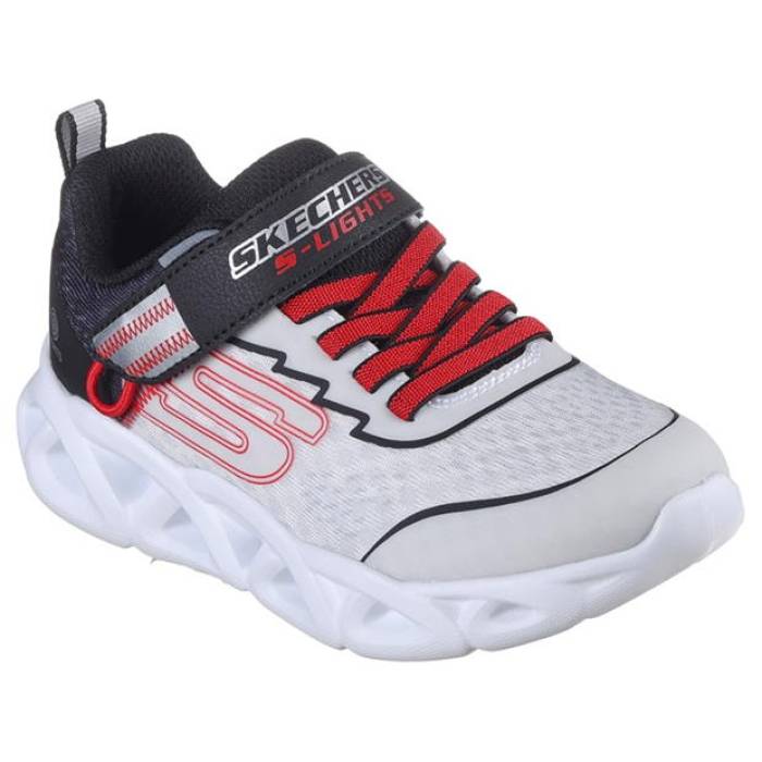 å㡼 Skechers  Lighted Gore &amp; Strap Sneaker Low-Top Trainers Boys Kids  ˥ å
