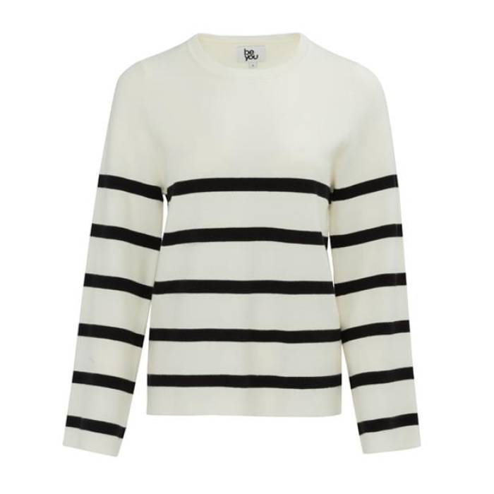 Be You 【 You Women Stripe Long Sleeve Jumper Women 】 ファッション レディースファッション トップス その他トップス レ