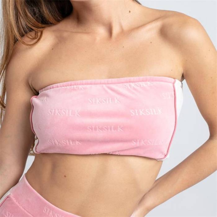 シックシルク Siksilk 【 Top Women 】 ファッション レディースファッション トップス チューブトップ ベアトップ