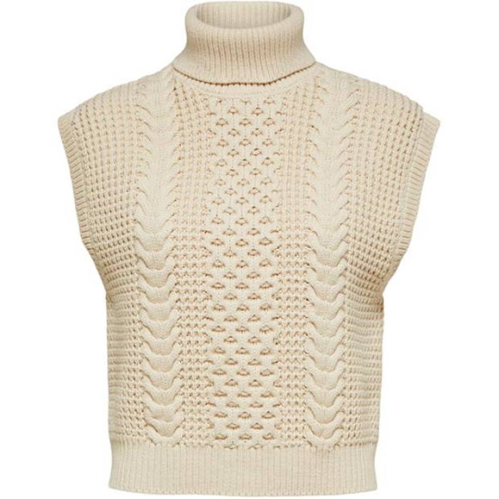Selected Femme 【 Birth Cable Knit Vest Women 】 ファッション レディースファッション トップス ベスト ジレ レディース