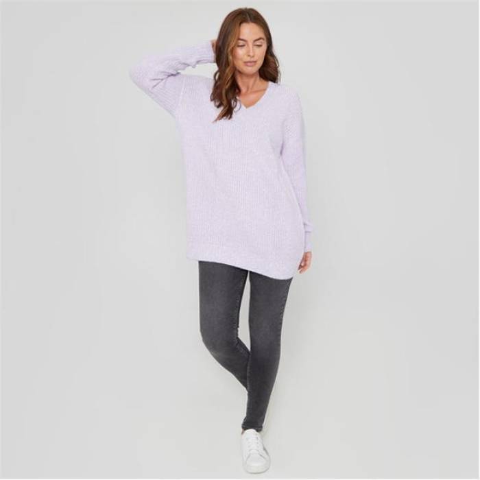 Be You 【 You Cosy V Neck Stretch Jumper Ld00 Women 】 ファッション レディースファッション トップス その他トップス レ