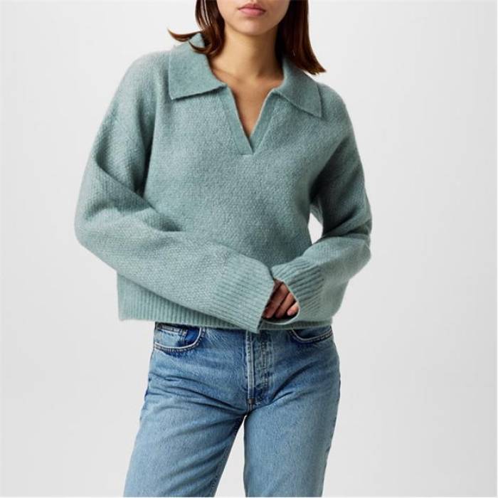 ジャック ウィルス Jack Wills 【 Knit Polo Jumper Women 】 レディース