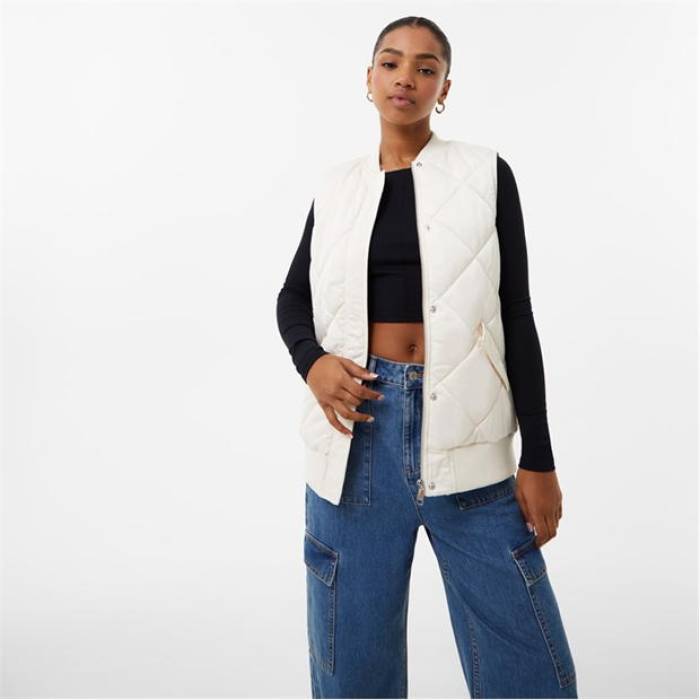 ジャック ウィルス Jack Wills 【 Quilted Gilet Women 】 ファッション レディースファッション トップス ベスト ジレ