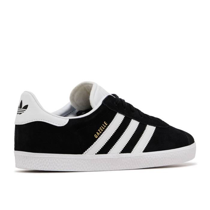 【高級感】アディダス Adidas 【 Gazelle J 'Core Black' Youth 】 ジュニア キッズ 伸縮アッパー