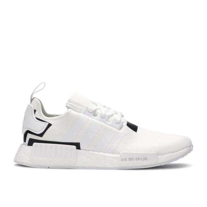 AfB_X Adidas y Nmd_R1 'Colorblock - White Black' Men z t@bV Yt@bV V[Y Xj[J[ 