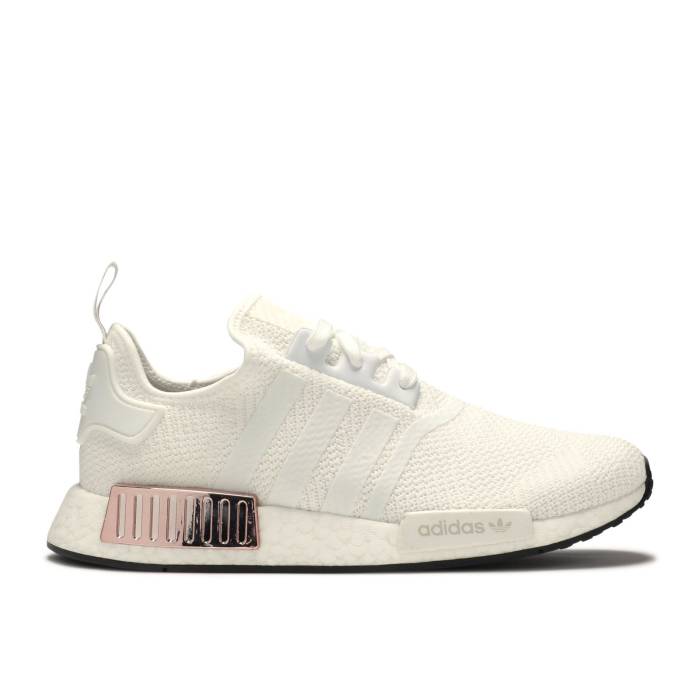 AfB_X Adidas y Wmns Nmd_R1 'Metallic Plugs - Cloud White' Women z fB[X