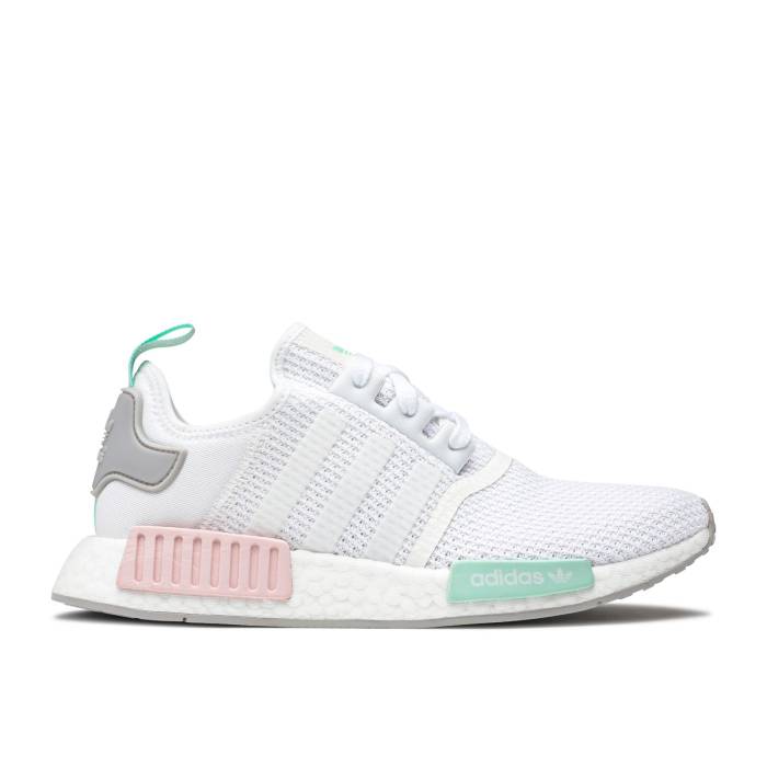 AfB_X Adidas y Wmns Nmd_R1 'White Pink Mint' Women z t@bV fB[Xt@bV V[Y Xj[J[