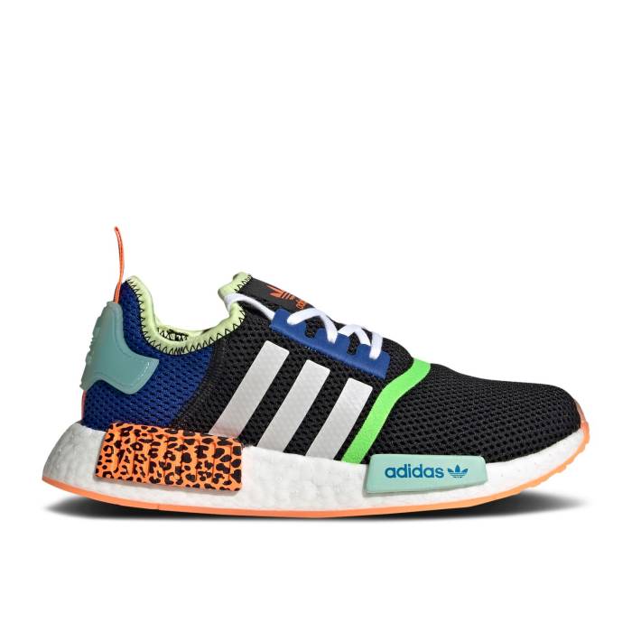 AfB_X Adidas y Nmd_R1 J 'Black Leopard' Youth z WjA LbY