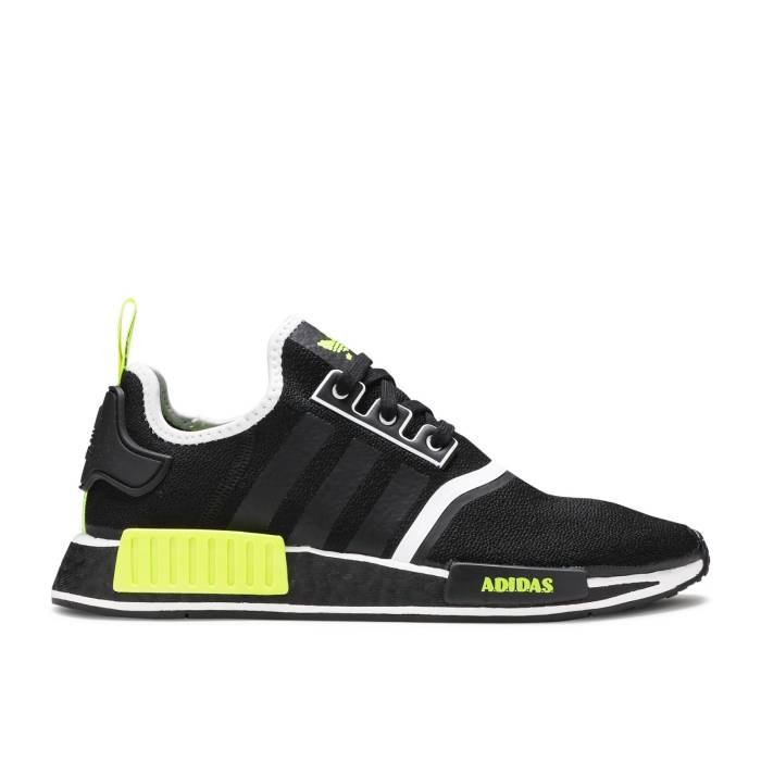 AfB_X Adidas y Nmd_R1 'Black Solar Yellow' Men z t@bV Yt@bV V[Y Xj[J[ Y