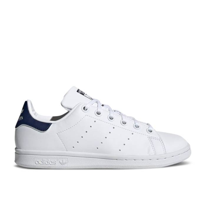 アディダス Adidas 【 Stan Smith J 'White Dark Blue' Youth 】 ジュニア キッズ