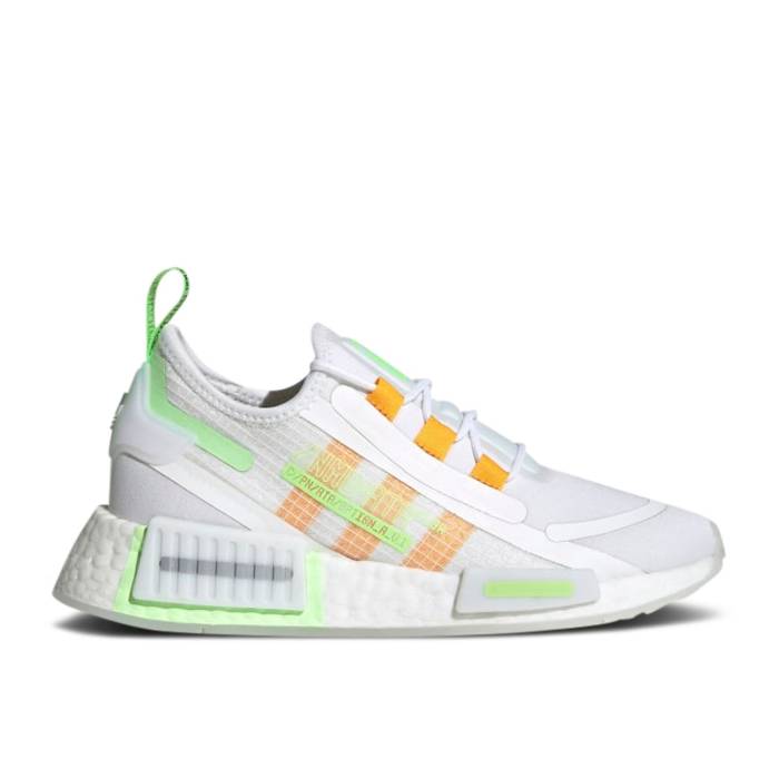 AfB_X Adidas y Nmd_R1 Spectoo J 'White Signal Green' Youth z WjA LbY