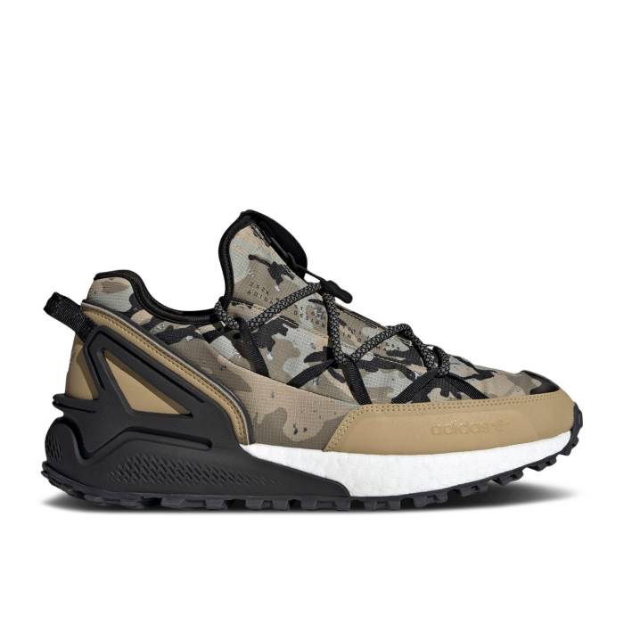 けん アディダス Adidas 【 Zx 2K Boost Ultility Gtx 'Camo' Men