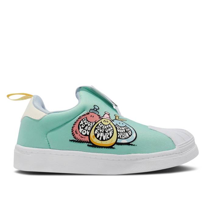 ǥ Adidas  Kevin Lyons X Superstar 360 Little Kid 'Create Your Own Future' Youth  ˥ å