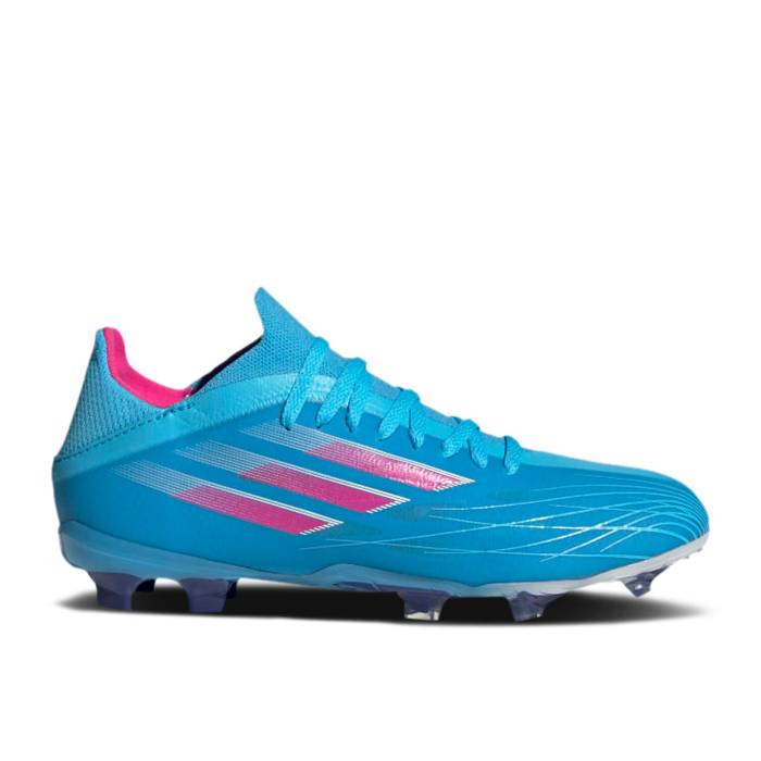 アディダス Adidas 【 X Speedflow.1 Fg J 'Sky Rush Team Shock Pink' Youth 】 ジュニア キッズ