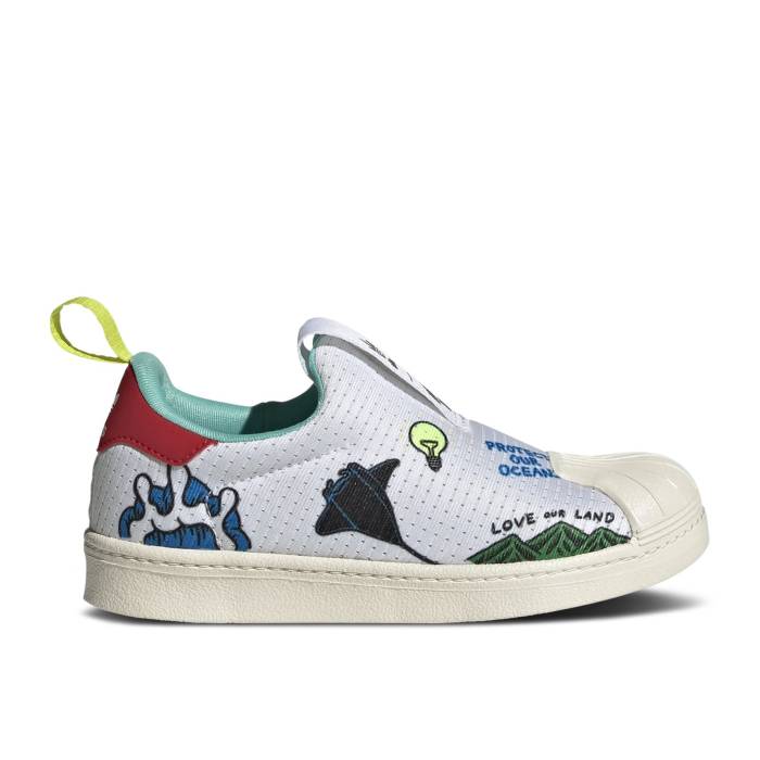 ǥ Adidas  Aaron Kai X Superstar 360 Primeblue J 'Pop Art Style Waves' Youth  ˥ å
