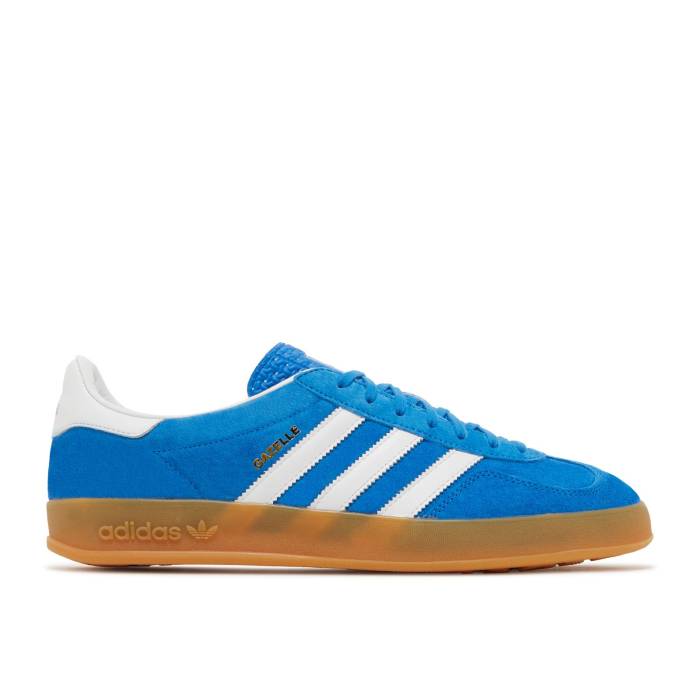 アディダス Adidas 【 Gazelle Indoor ´Blue Bird Gum´ Men 】 ファッション メンズファッション シューズ スニーカー メン