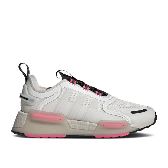 AfB_X Adidas y Nmd_R1 V3 J 'White Pulse Magenta' Youth z WjA LbY