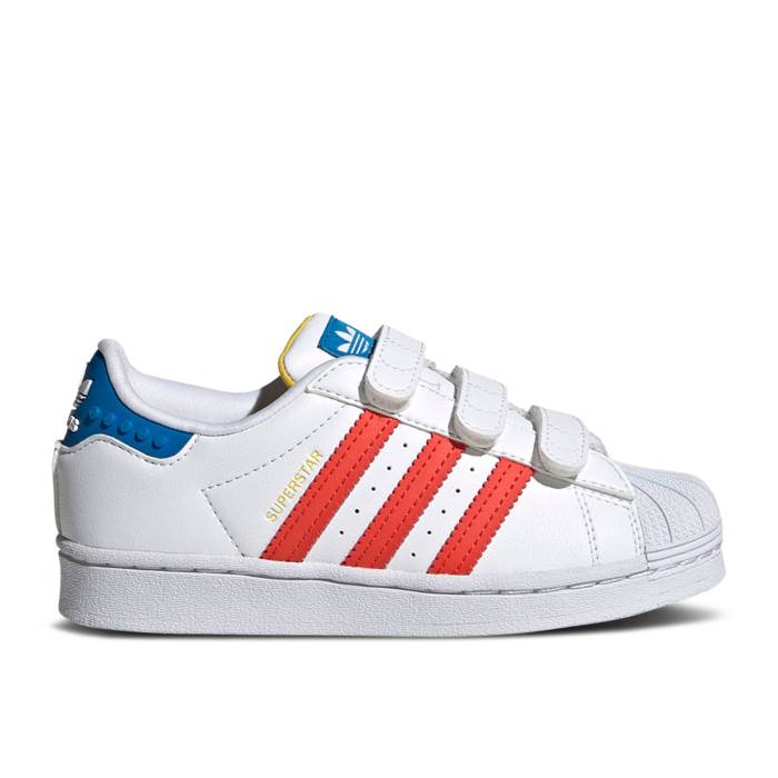 ǥ Adidas  Lego X Superstar J 'White Pantone' Youth  ˥ å
