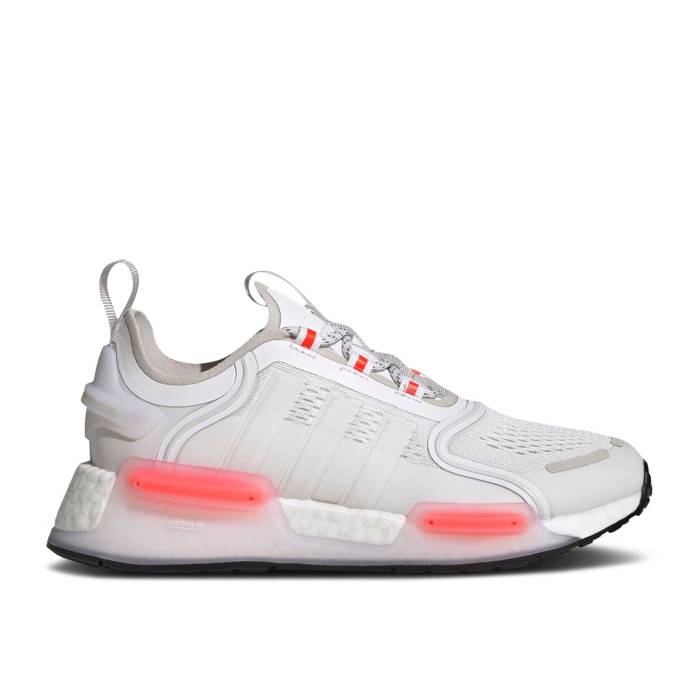 ǥ Adidas  Nmd_R1 V3 J 'White Solar Red' Youth  ˥ å