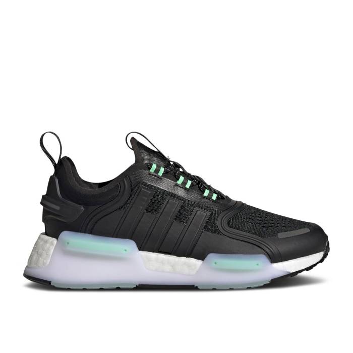ǥ Adidas  Nmd_R1 V3 J 'Black Beam Green' Youth  ˥ å