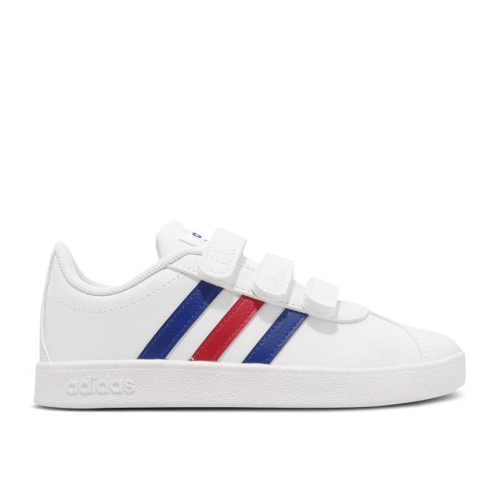 ǥ Adidas  Vl Court 2.0 J 'White Royal Blue Vivid Red' Youth  ˥ å