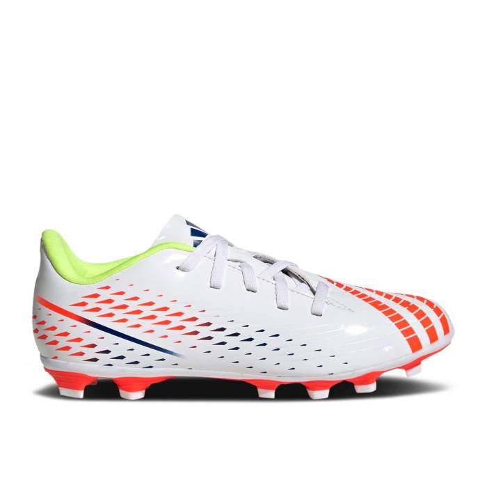 Yahoo! Yahoo!ショッピング(ヤフー ショッピング)アディダス Adidas 【 Predator Edge.4 Fg J 'Al Rihla Pack - White' Youth 】 ジュニア キッズ